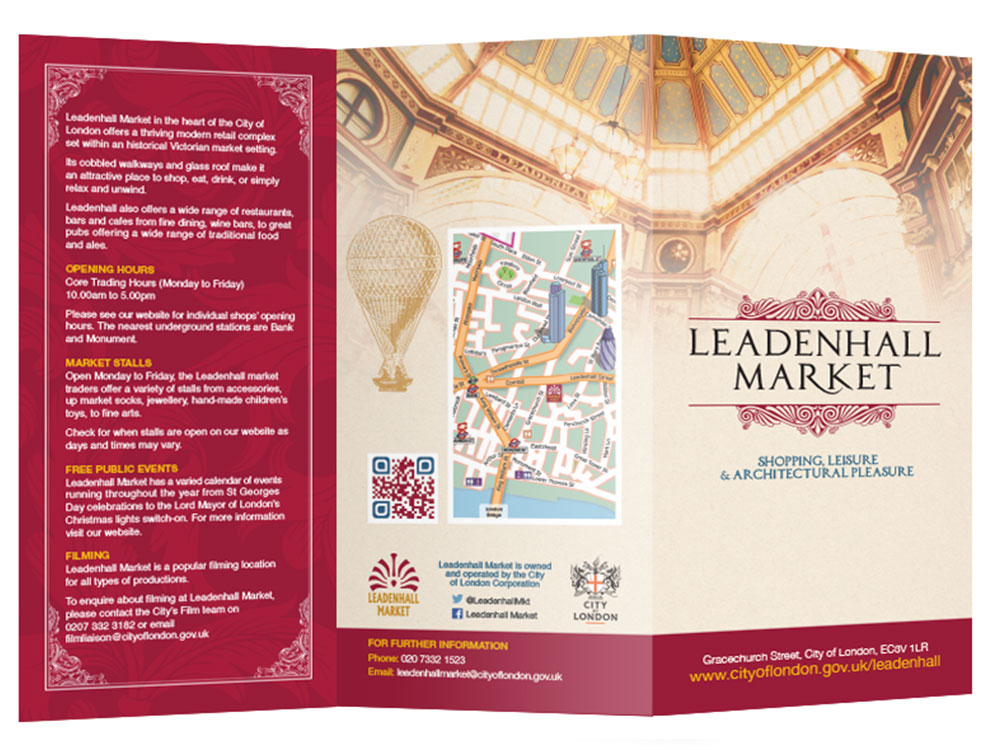 Leadenhall Market Leaflet